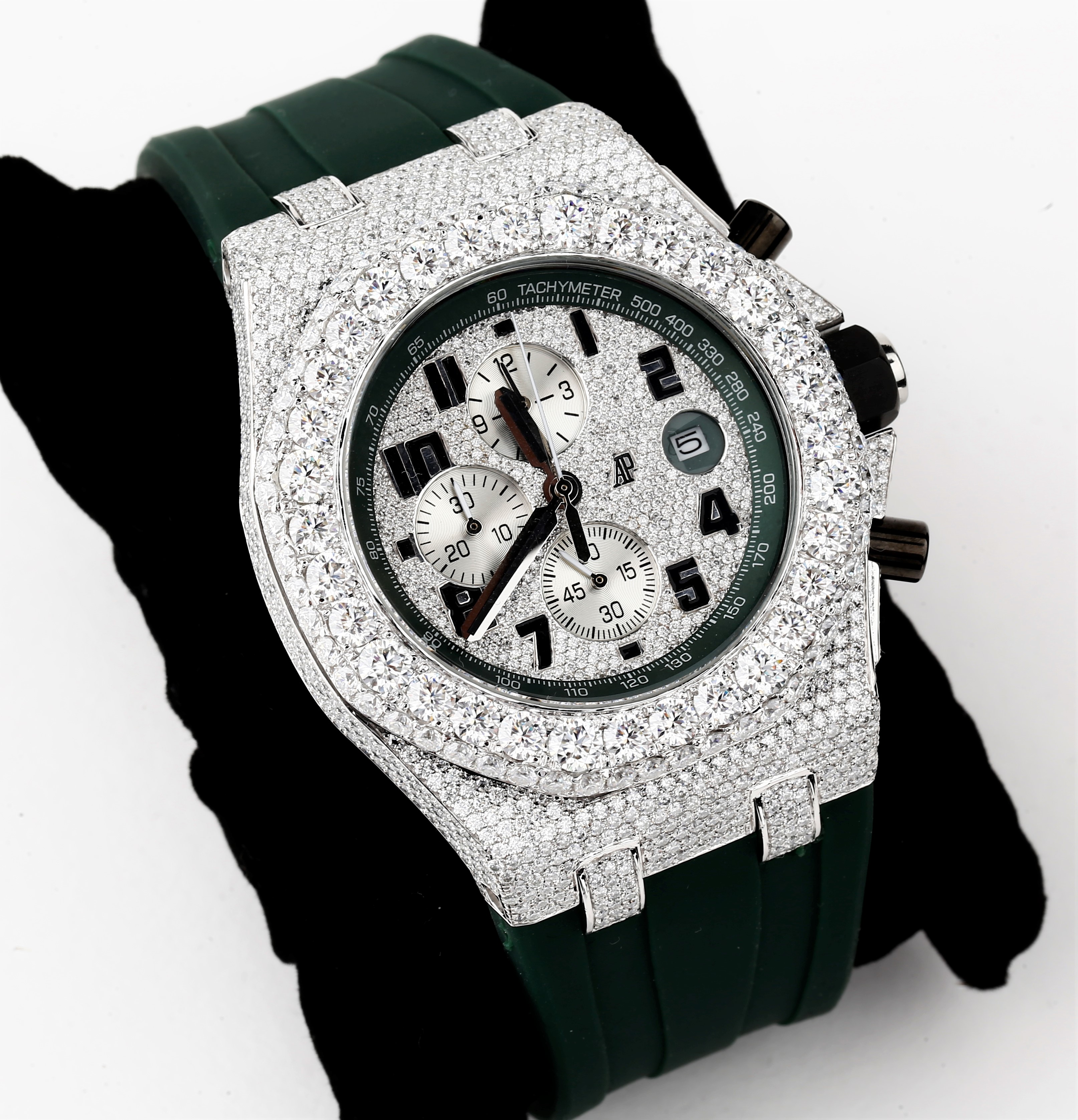 Women s Mens Cartier Diamond Watch SKU MDW 09